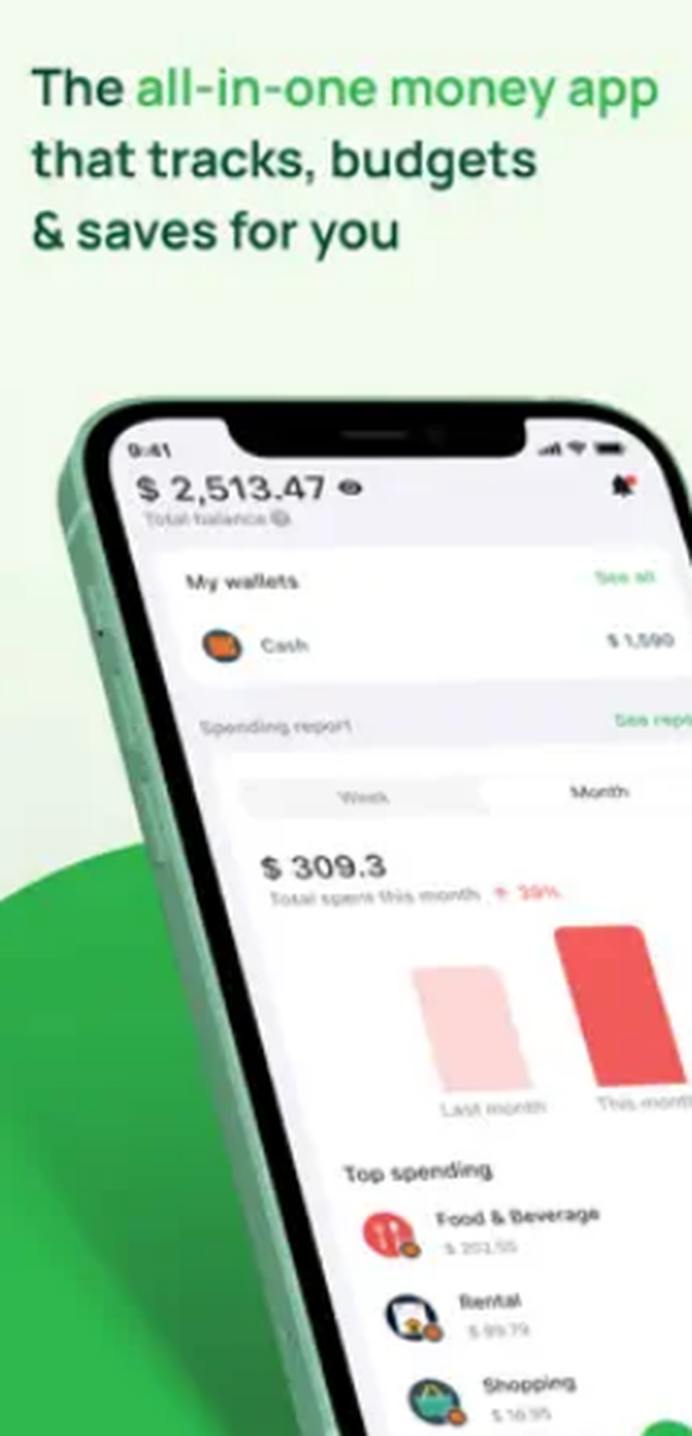 Money Lover, Spending manager app