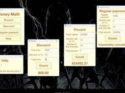Full app menu