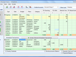 Transactions Spreadsheet