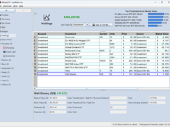Investment Holdings View