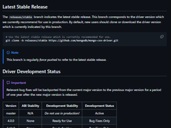 MongoDB C++ Driver Database Screenshot 1