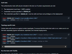 MongoDB Rust Driver Screenshot 1