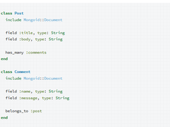 Mongoid Screenshot 1