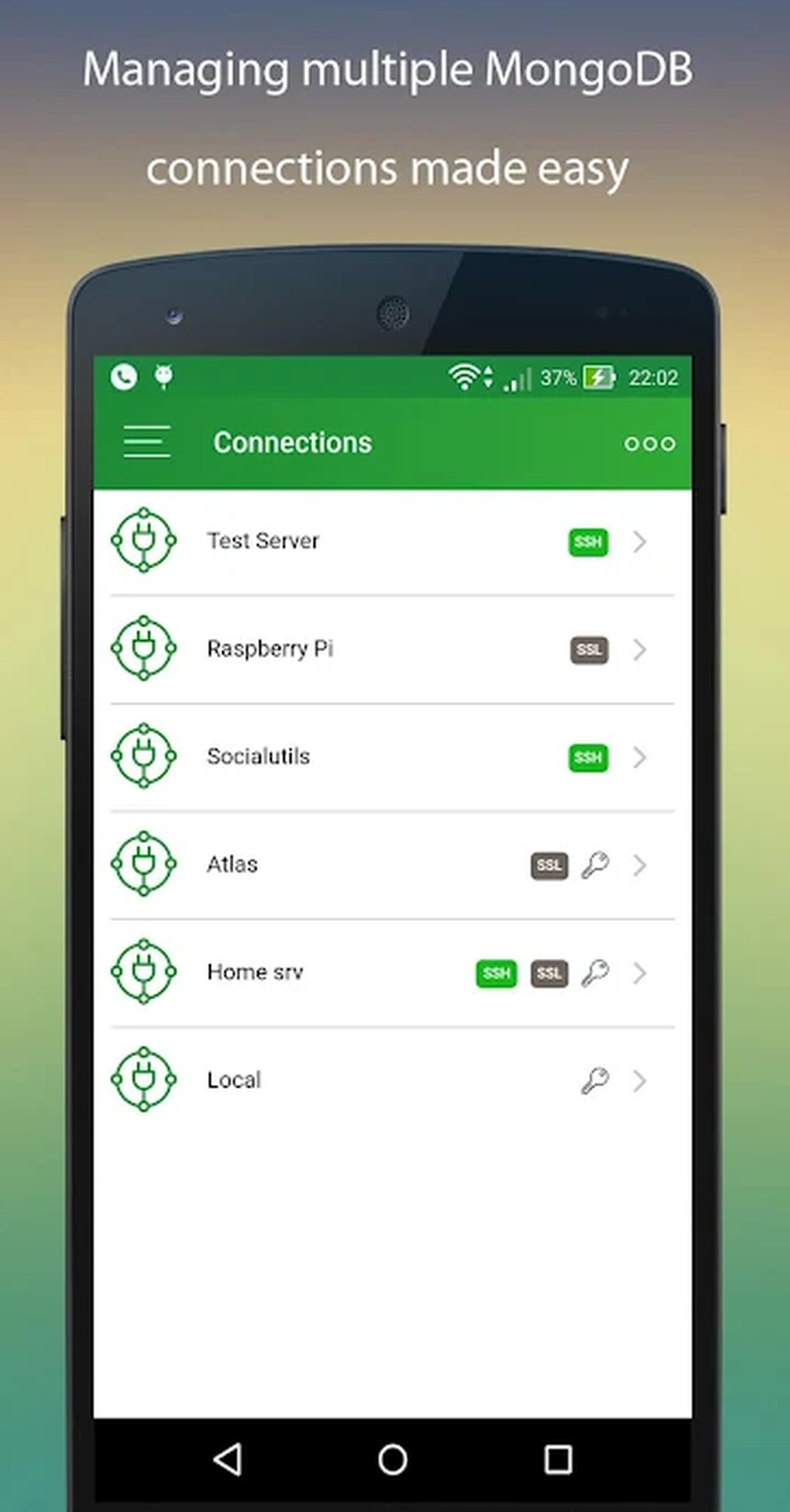 MongoLime Screenshot 1