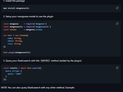 Mongoosastic Screenshot 1