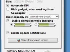 Monitor Battery Screenshot 1