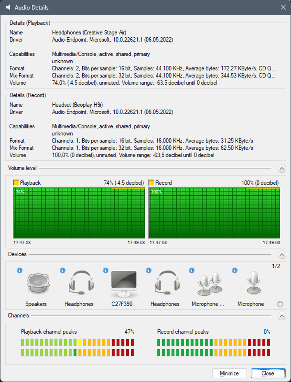 Audio Monitor