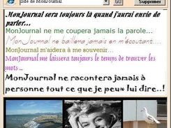 MonJournal - Version 2 Screenshot 1