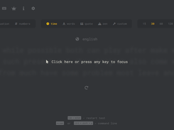 Monkeytype Screenshot 1