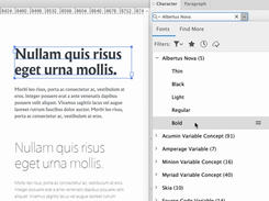 Monotype Fonts Screenshot 1