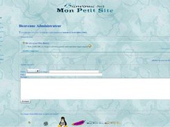 Blog : first page after a member logged in