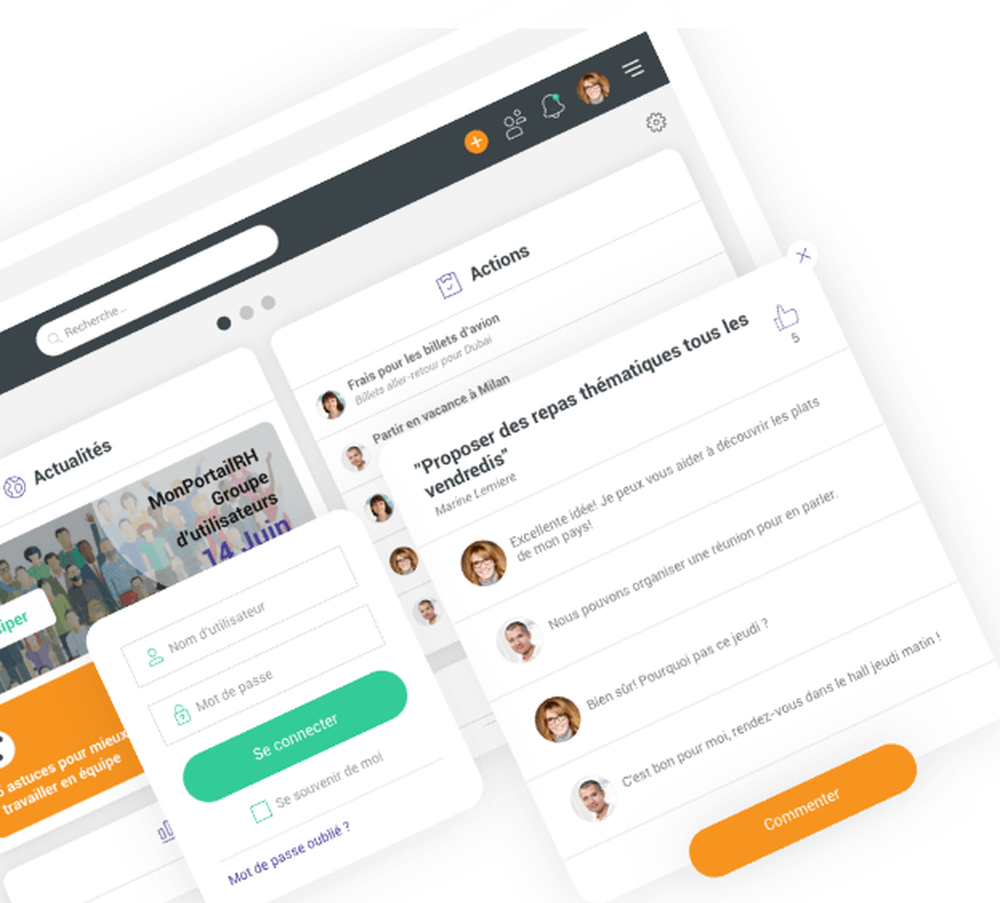 MonPortailRH Screenshot 1