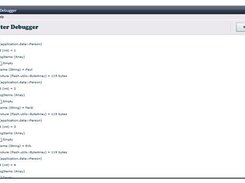 Monster debugger with multidimensional array and objects