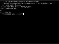 Configuring Monty for action...