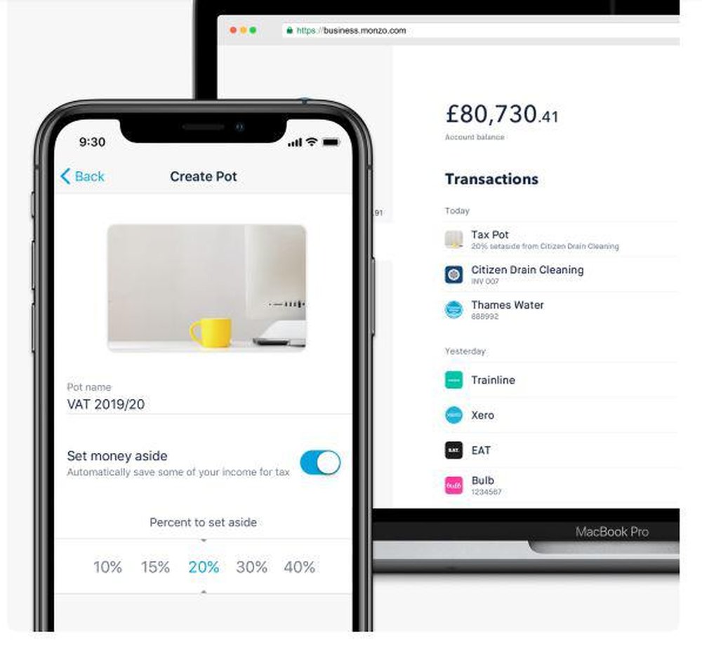 Monzo Business Screenshot 1