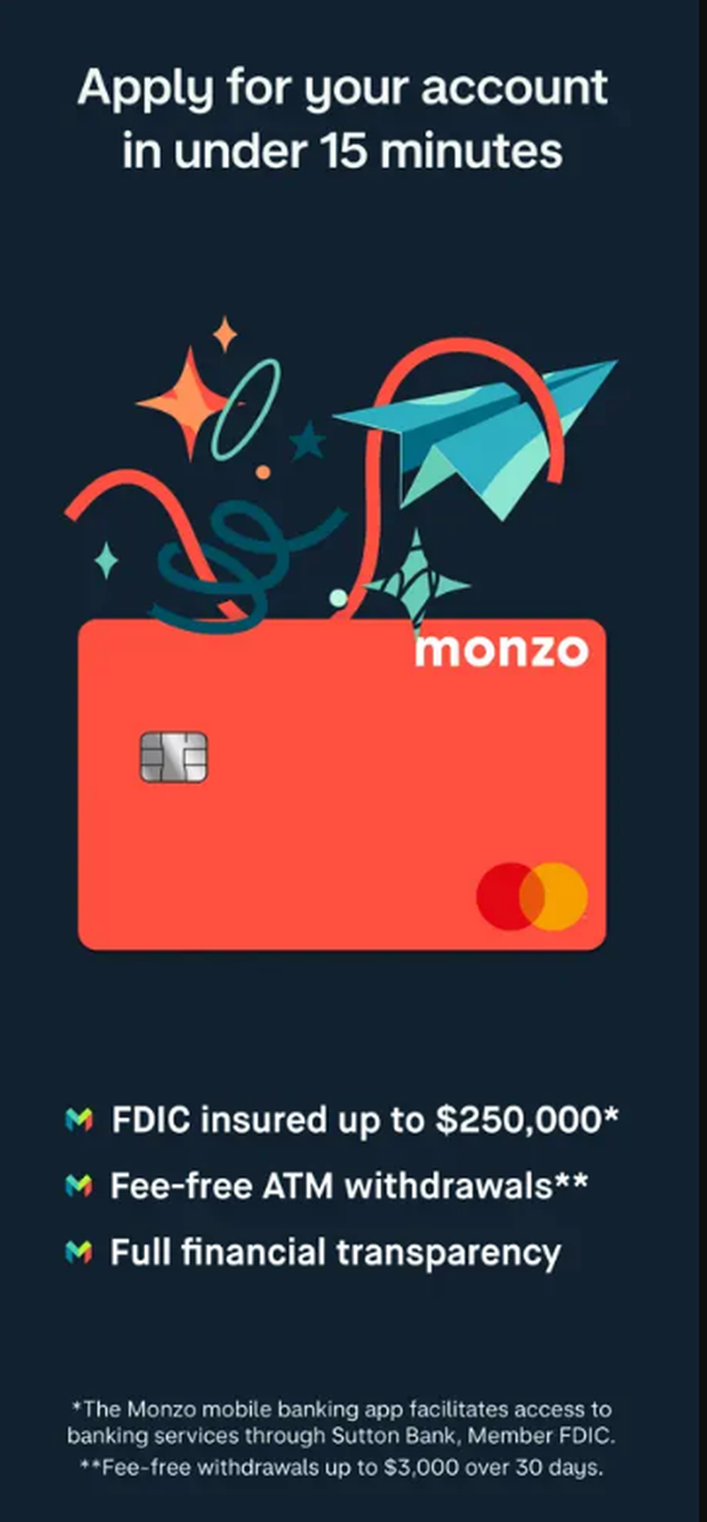 Monzo Screenshot 1