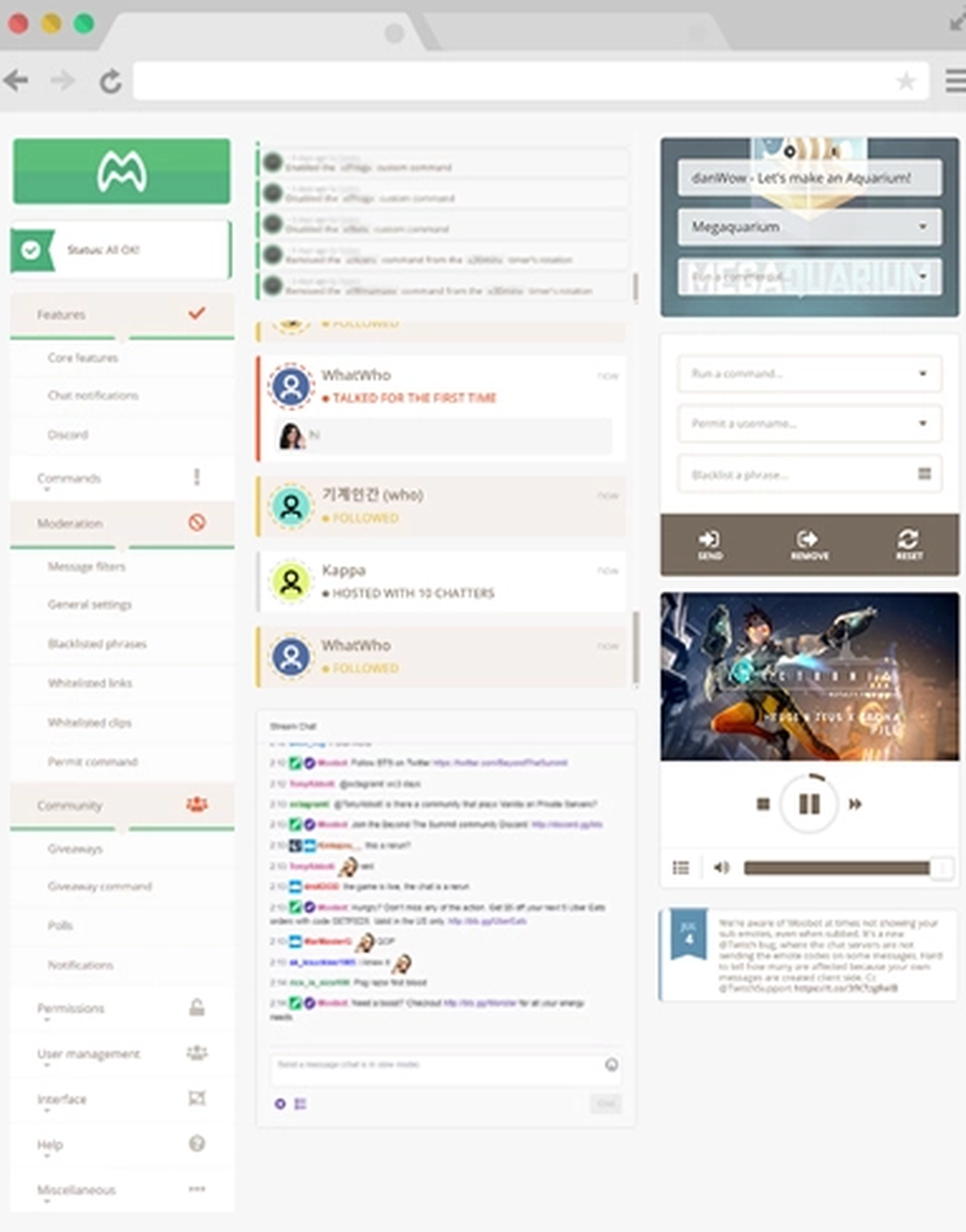 Moobot Screenshot 1