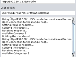 moodleExtractor main window