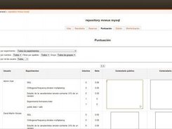 Marks section in the moodle