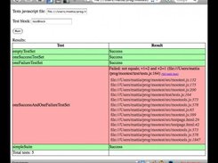 A test went wrong: full informations