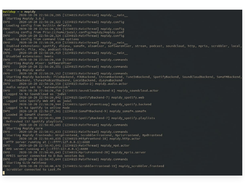 Mopidy Screenshot 1