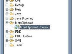 MoreClipboard Contents in the Views list