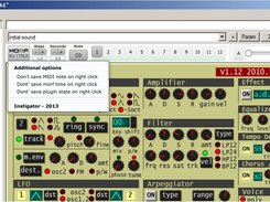 Synth1 in Morf