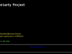 Moriarty Project Screenshot 1