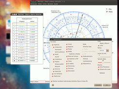 Dodecatemorion map and degree's table.