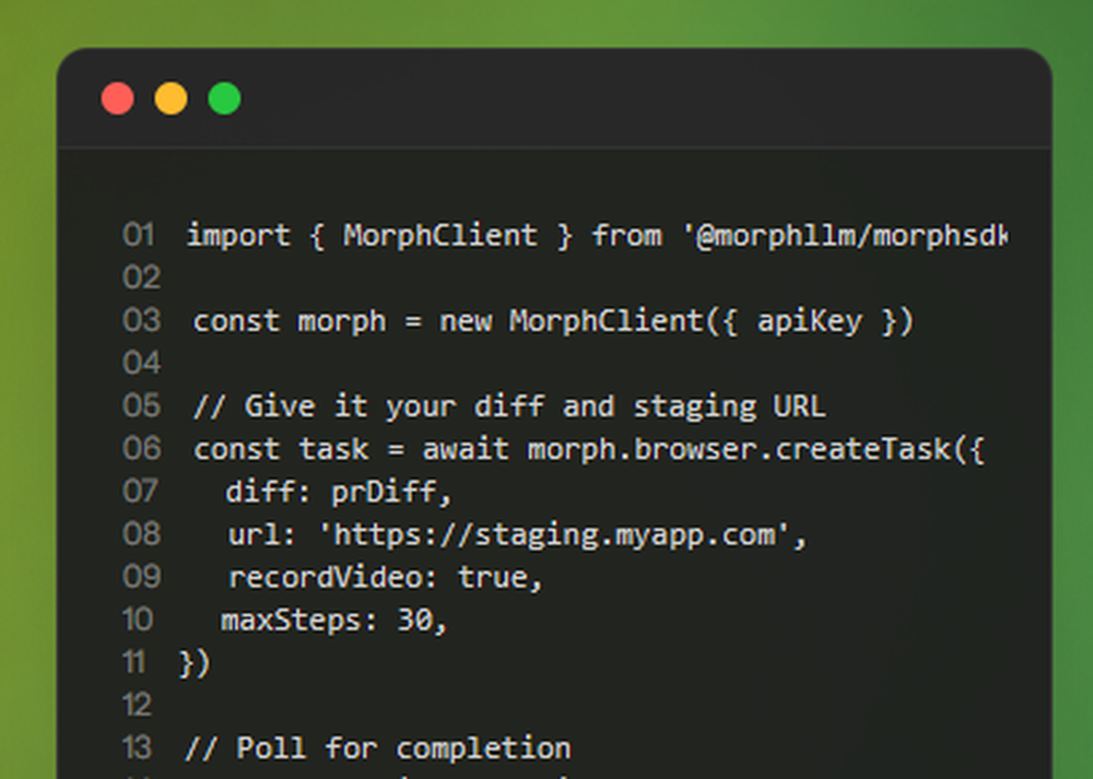 Morph Glance Screenshot 1