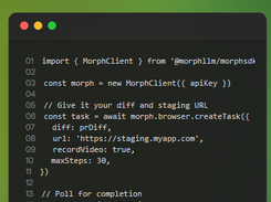 Morph Glance Screenshot 1