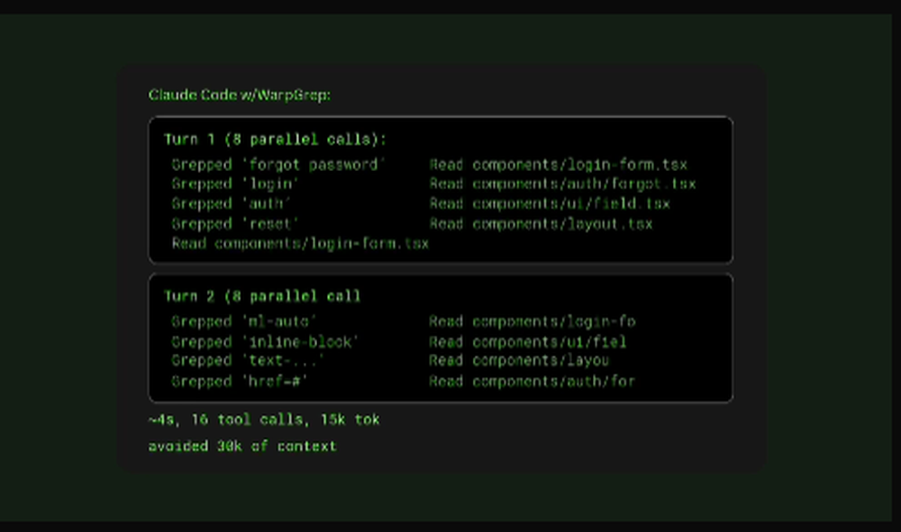 Morph WarpGrep Screenshot 1