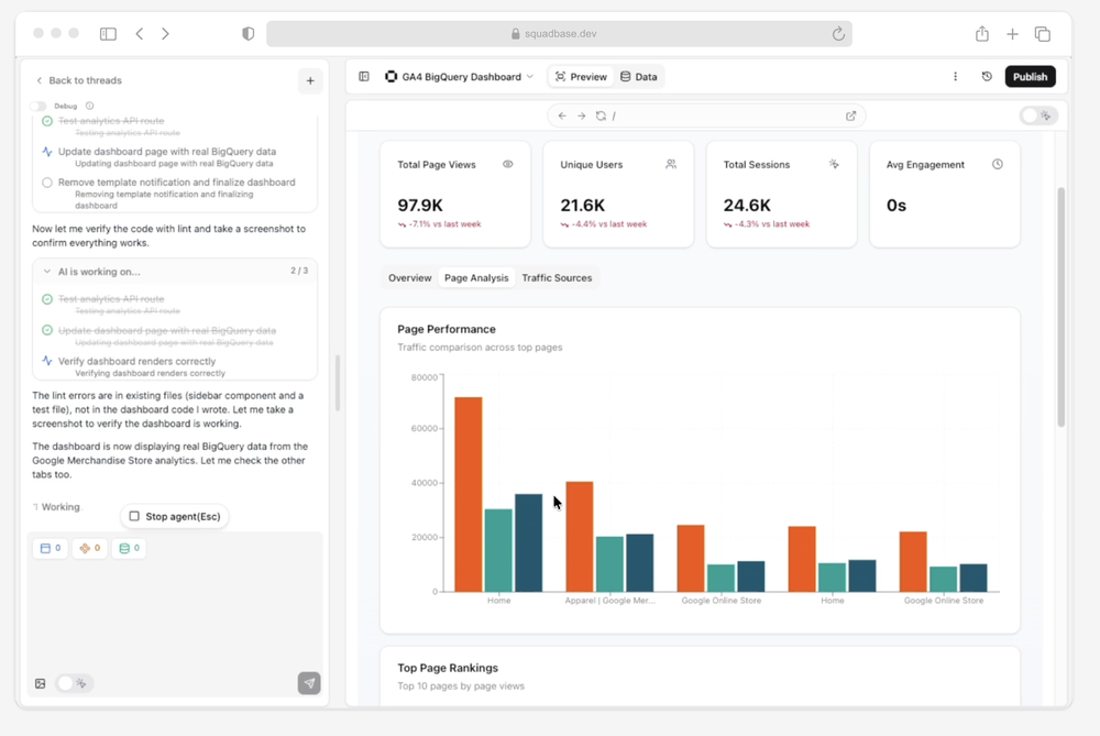 Squadbase Screenshot 1