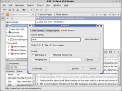 Searching through RSS Channels.