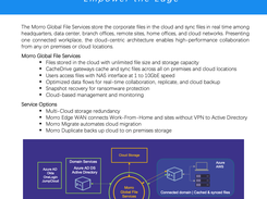 Morro Global File Services - Architecture Overview