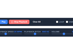 Morse Code Translator Audio Screenshot 2