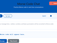 Morse Code Chat