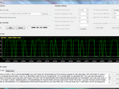 Morse View decoding 25 WPM Morse code wave file