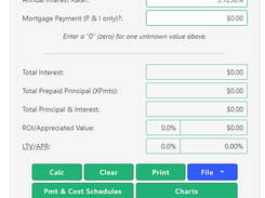 Mortgage Loan Calculator Screenshot 1