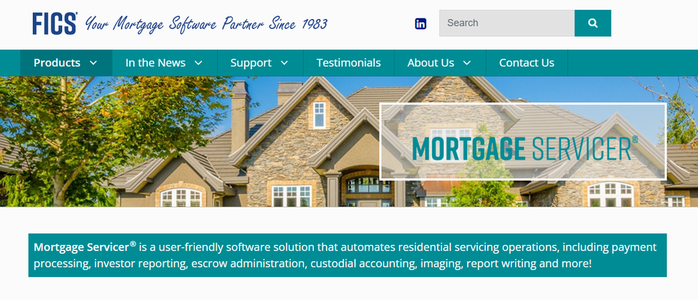 Mortgage Servicer Screenshot 1