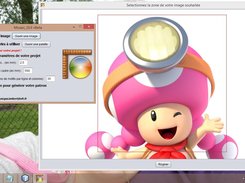 Picture loaded ready to crop for your project