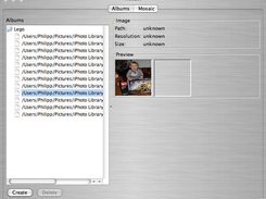 Drag&Drop Import, Alben und Vorschau.