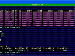 mOSesek 32/64 1 - PCI dev list, PATA report...