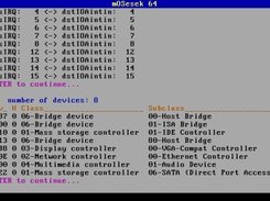 mOSesek 32/64 2 - PCI dev list