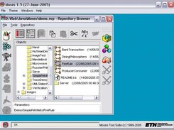 2 Selecting a model with appropriate tools highlighted