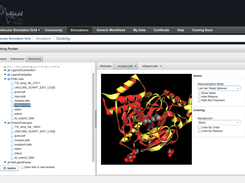 Viewing reference ligand in detail