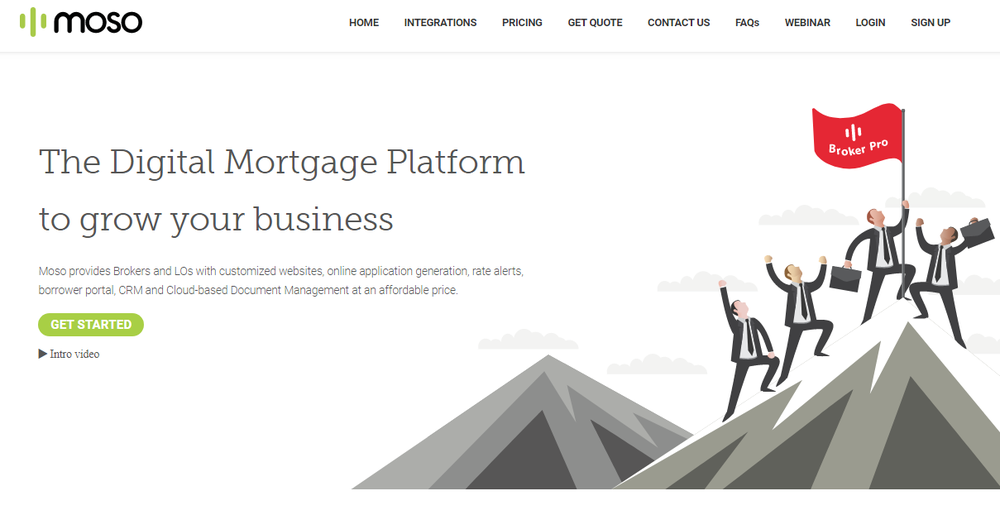 Moso Mortgage Software Screenshot 1