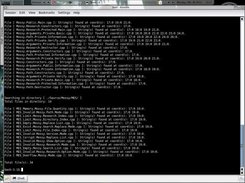 Searching showing the coordinates of the strings ( 2 )