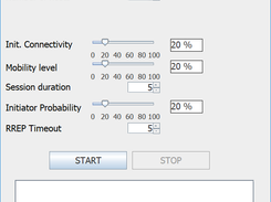 MOTION working on AODV routing protocol