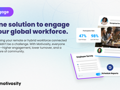 Engage your employees on a deeper level with employee spaces, recognition, rewards, surveys, and other culture-building tools.